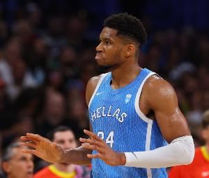 希腊主帅：本届欧锦赛字母哥没有任何出场时间的限制