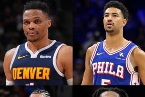 威少本西库明加在列！美媒晒图:训练营本月开始 他们还是自由球员