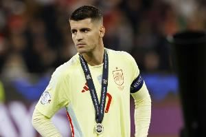 马卡报：近4战仅出场10分钟，莫拉塔在西班牙国家队地位急剧下滑