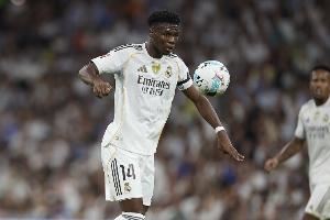 记者：琼阿梅尼、贝林厄姆、巴尔韦德等人参加皇马今日训练