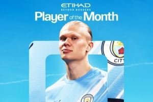 5场6球,官方:哈兰德当选曼城10月队内最佳球员